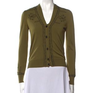 Yves Saint Laurent Rive Gauche cardigan 2piece set